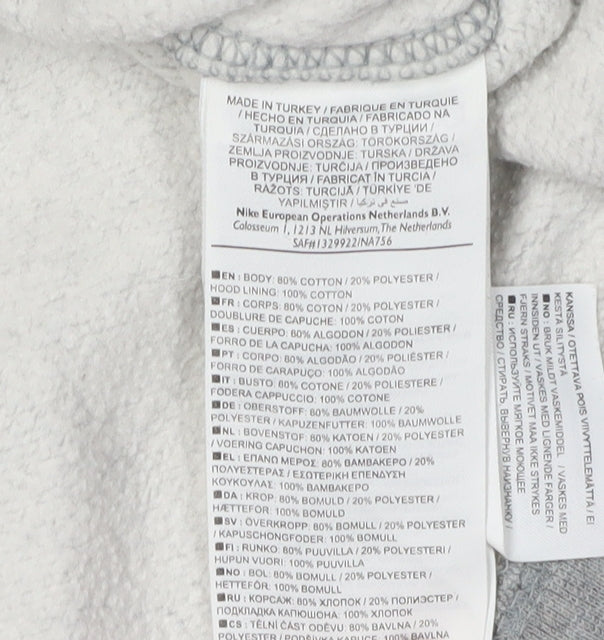Nike Men's Grey London Hoodie Size S Pullover