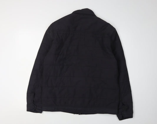 Debenhams Men's Black Military Jacket, M, Lined