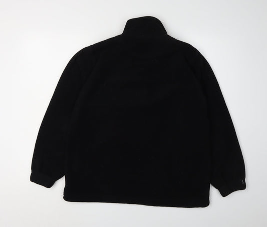 Uneek Black XS Pullover Fleece Sweatshirt Unisex