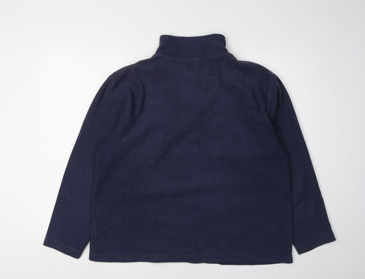 Freeport Men's Blue 1/4 Zip Sweatshirt L