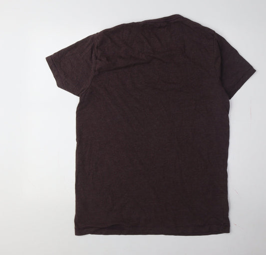French Connection Men's Brown XL Crew Neck T-Shirt