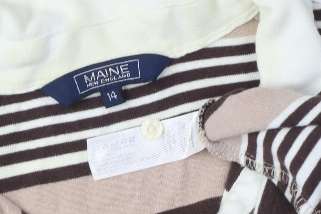 MAINE New England Women's Multi-colour Polo, Size 14
