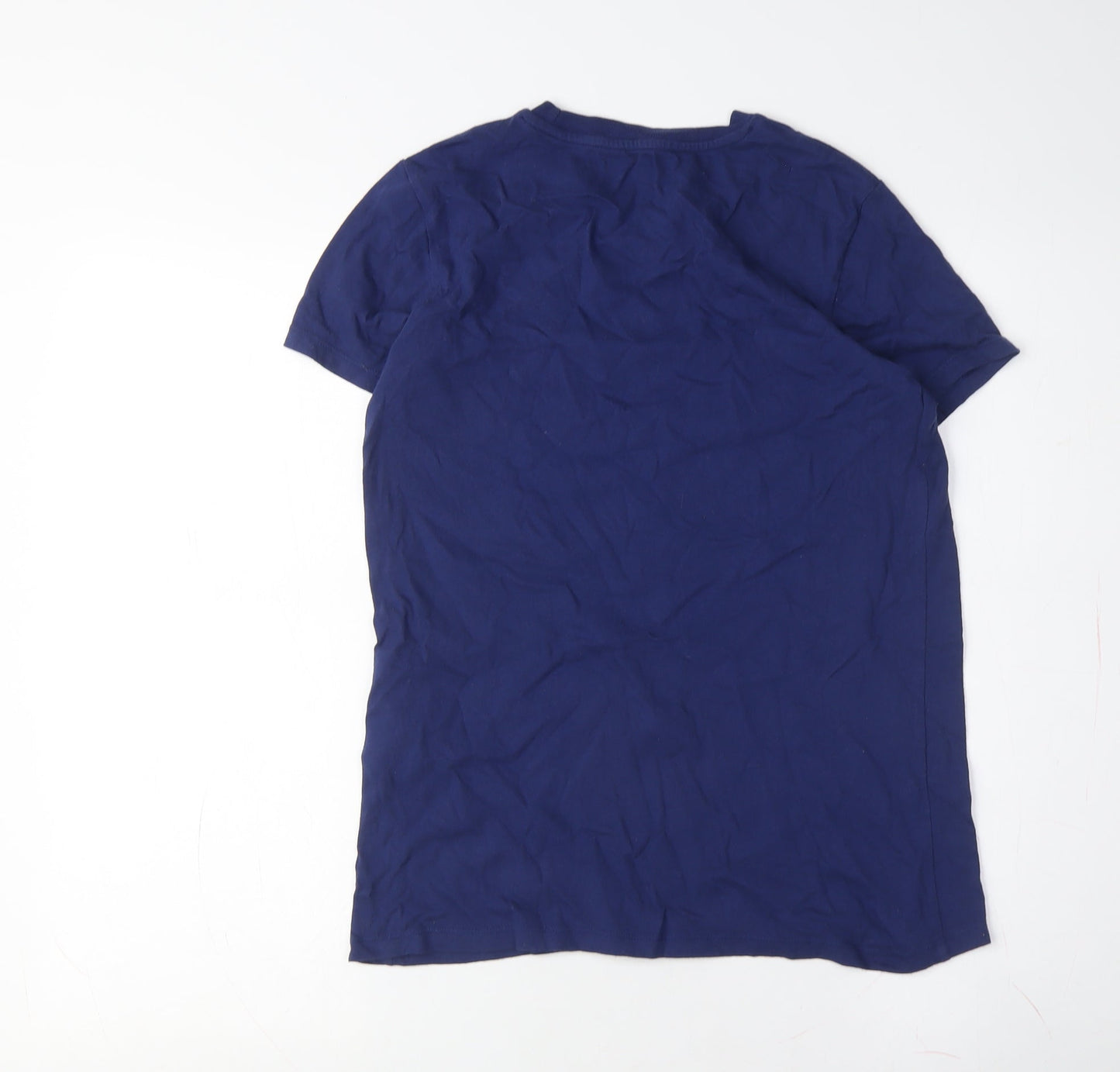 Levi's Unisex Blue Cotton Crew Neck T-Shirt XS