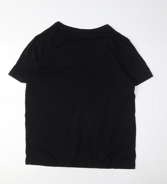 Hugo Boss Men's Black Medium Crew Neck T-Shirt