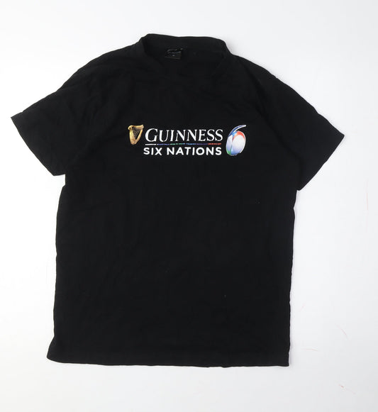 Guinness Men's Black Medium Sport T-Shirt