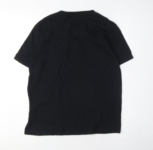 UFC Boys' Black Graphic T-Shirt 9-11 Years