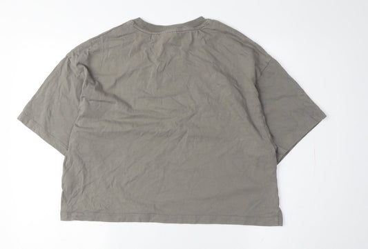 Superdry Unisex Grey T-Shirt L - Casual Comfort