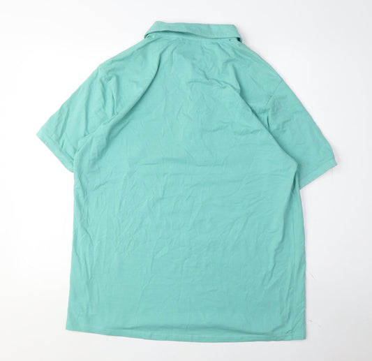 James Pringle Men's Green Polo Shirt M Casual