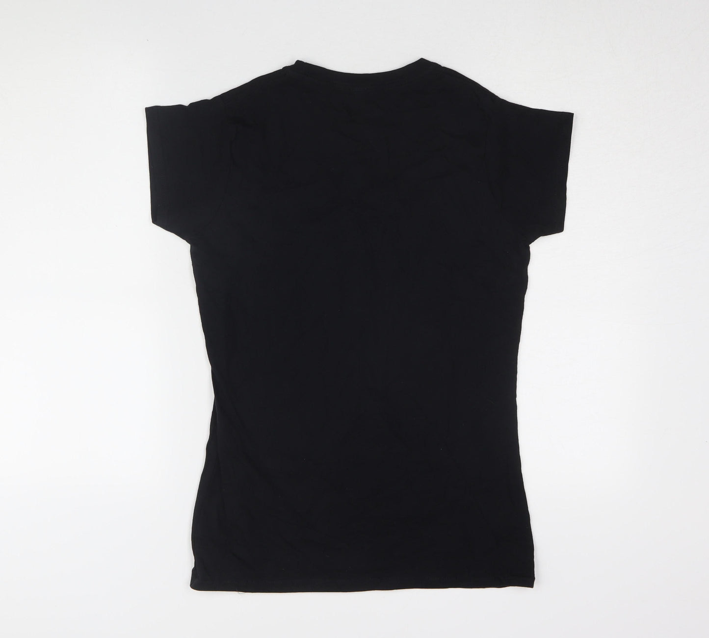 UFC Unisex Black Jersey T-Shirt L Crew Neck