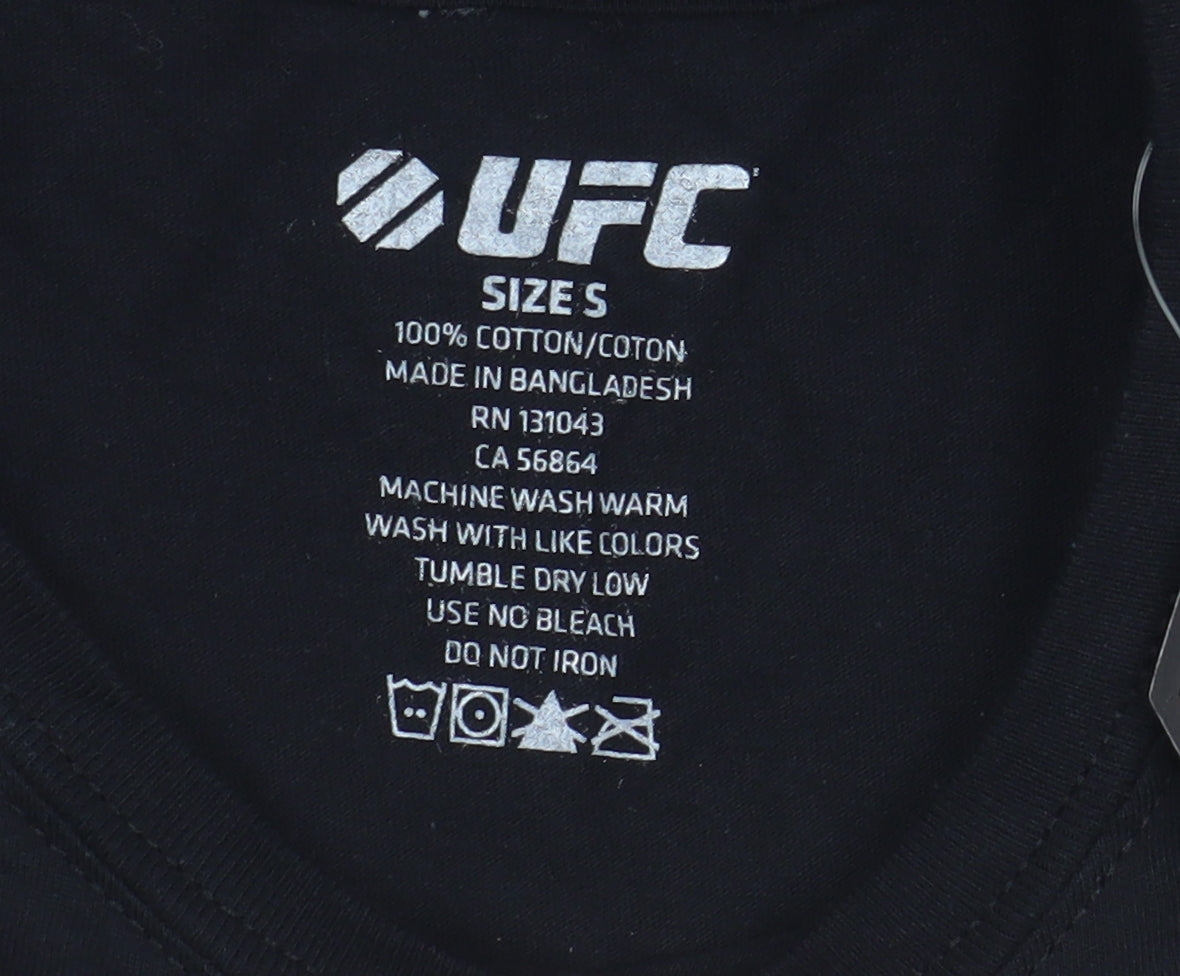 UFC Women's Black Sports T-Shirt, S