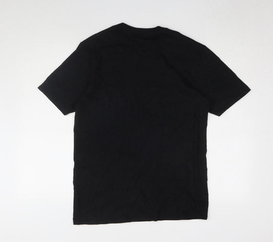 Mens UK Size M UFC Black Cotton T-Shirt