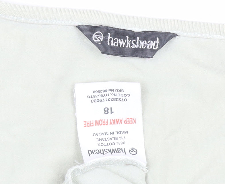 Hawkshead Women's Ivory Floral T-Shirt, Size 18, Casual