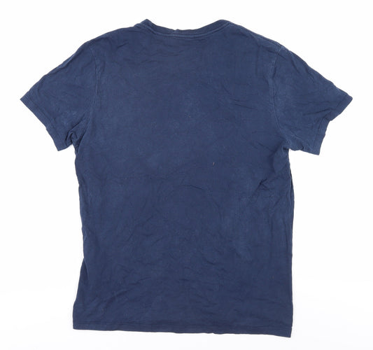 Levi's Men's Blue Slim Fit Crew Neck T-Shirt Size L