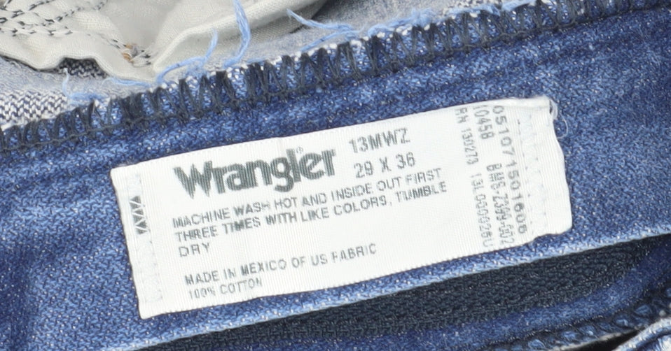 Wrangler Women's Blue Denim Cut-Off Shorts XS