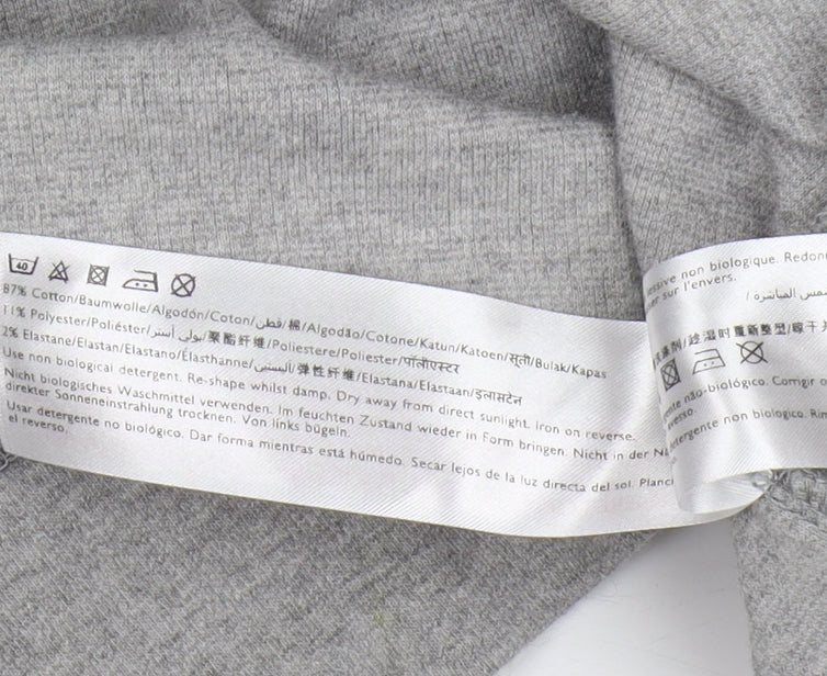 Jack Wills Women's Grey Hoodie Size 10