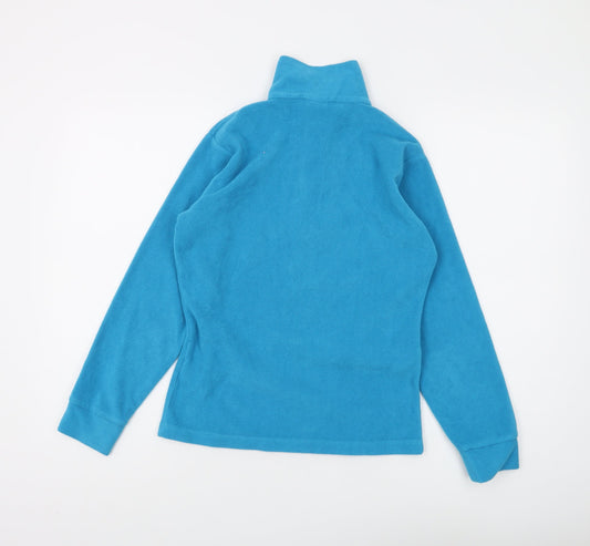 Trespass Women's Blue Henley Sweatshirt, Size S, Perfect for Outdoors