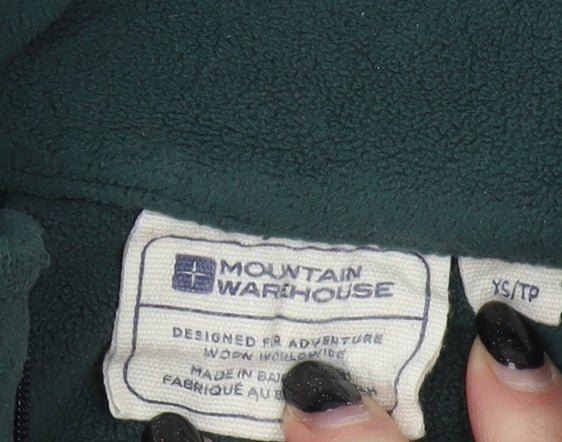 Mountain Warehouse Men’s Green Fleece Sweatshirt XS