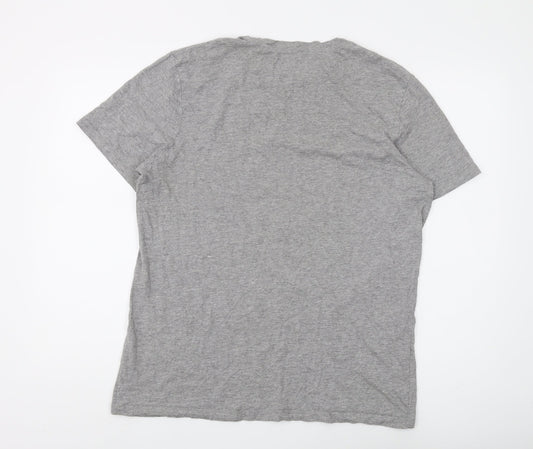 Jack & Jones Grey Christmas Dog Graphic Print T-Shirt XL