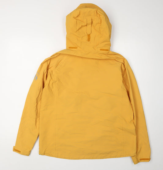 Jack Murphy Women's Yellow Waterproof Rain Coat UK 12