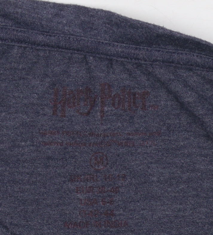 Harry Potter Women's Blue Tank Top Size 10-12, Movie Print