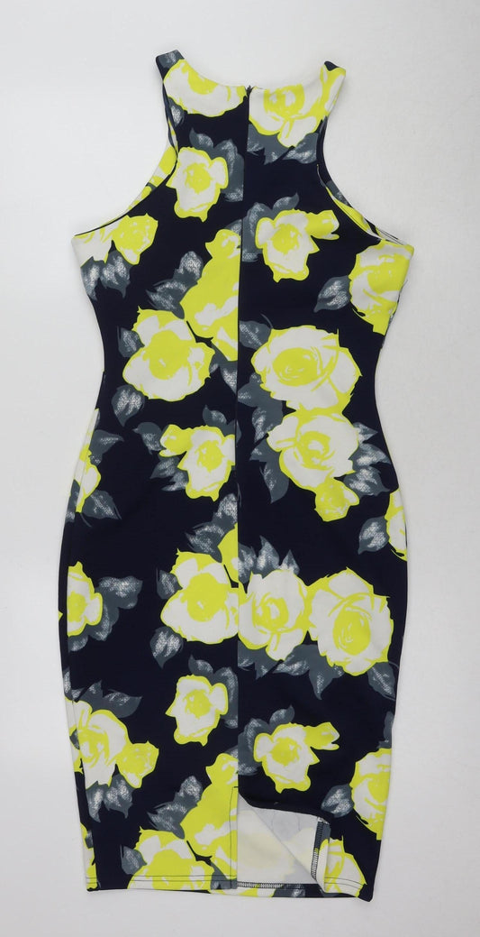 Armani Exchange Womens 12 Multicoloured Bodycon Dress