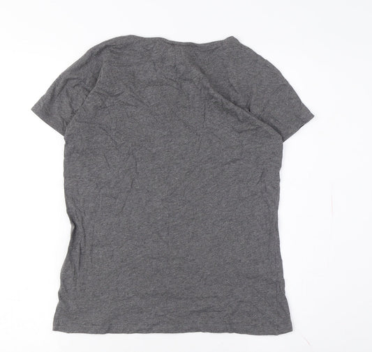 Cath Kidston Women's Grey XS Graphic Christmas T-Shirt