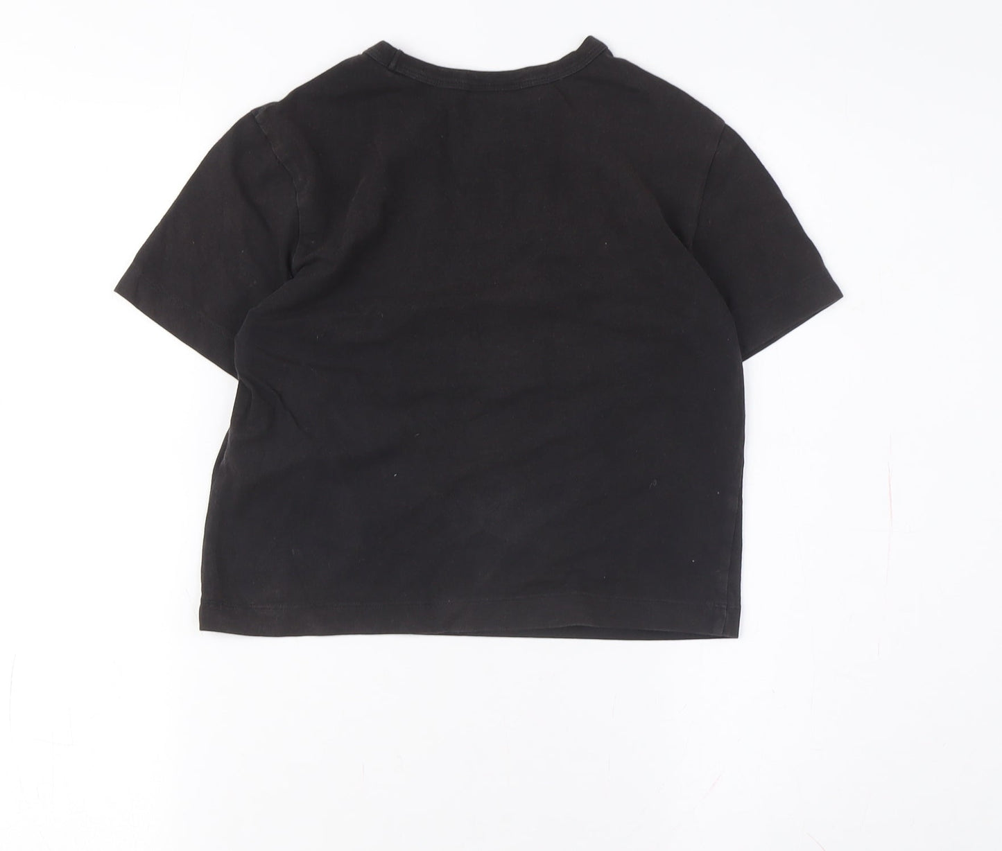 Champion Unisex Black XS T-Shirt, Casual, Crew Neck