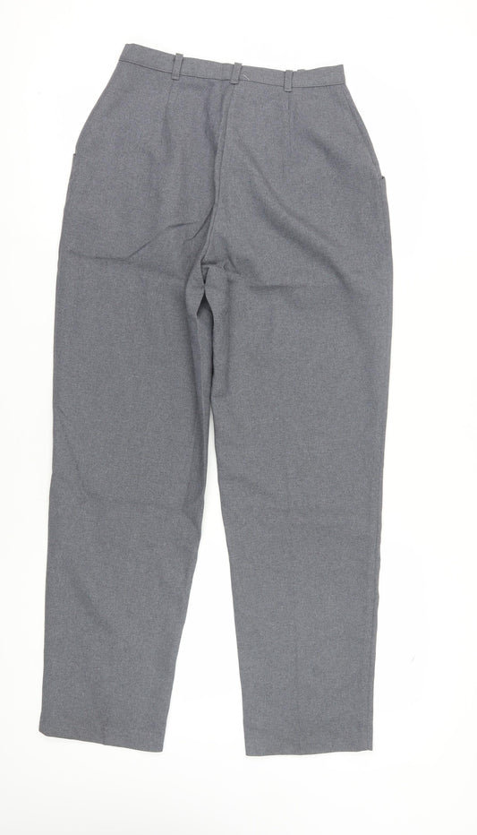 Levi's Women's Grey Polyester Trousers Size 12