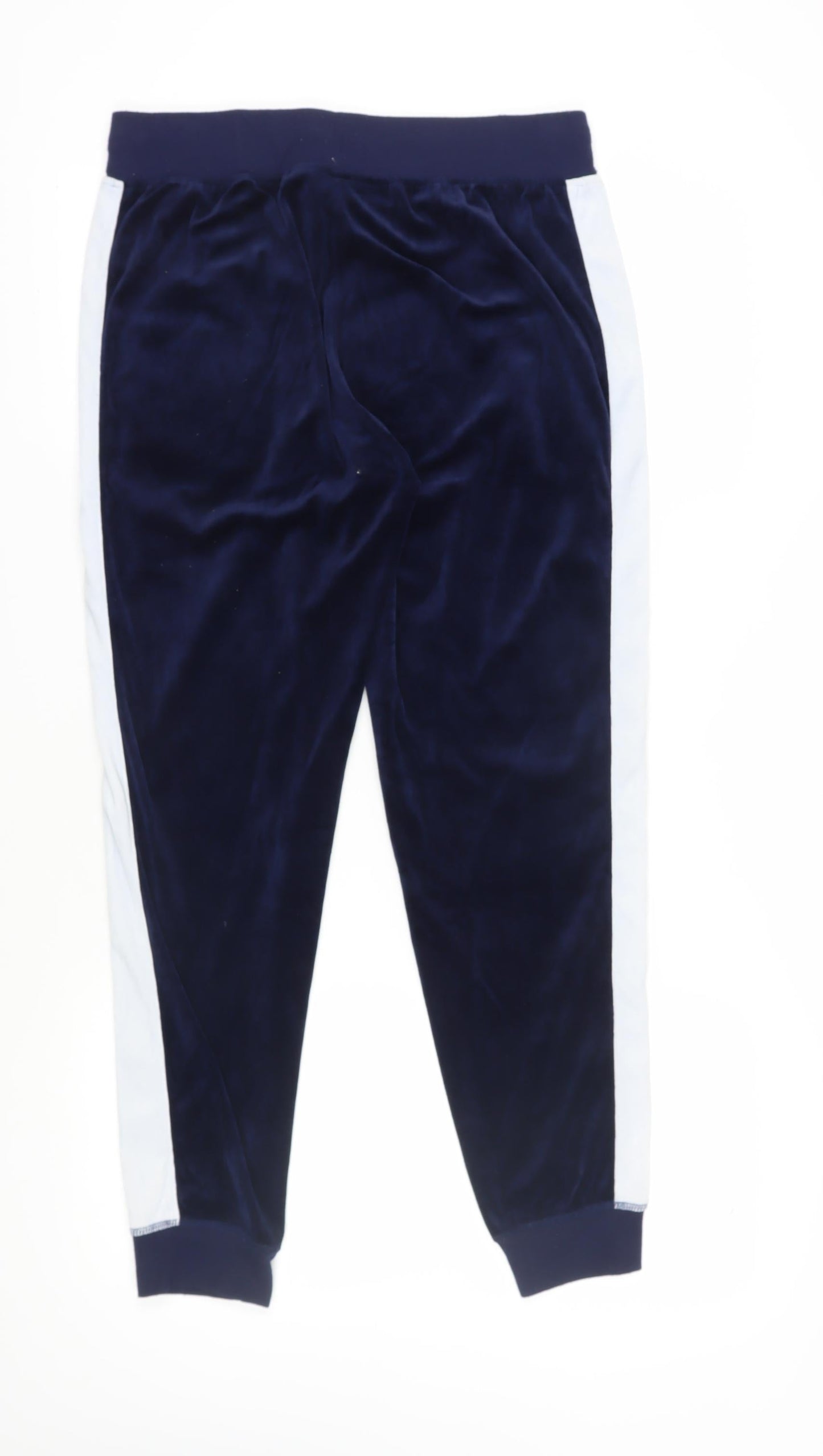 Fila Women’s Blue Jogger Trousers - L, Casual Velour