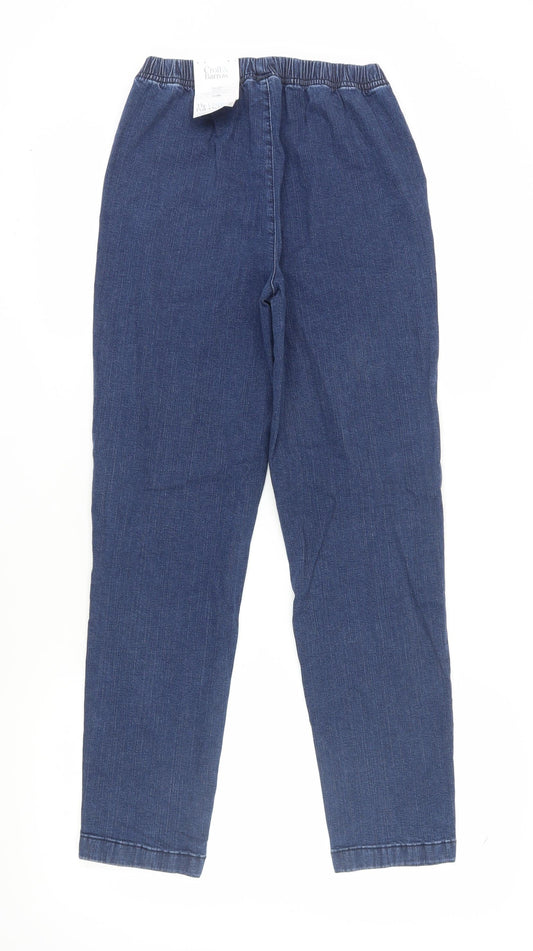Croft & Barrow Women's Blue Straight Denim Jeans S