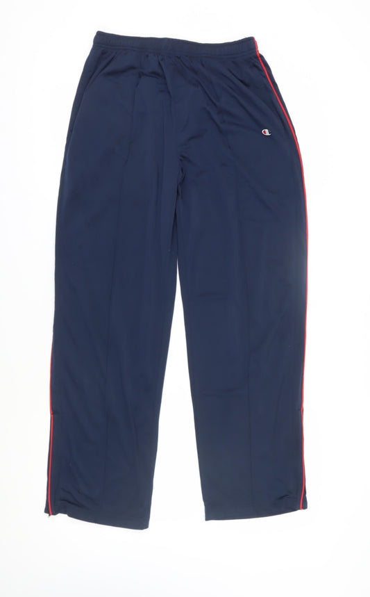 Champion Men's Blue Jogger Trousers, Size L
