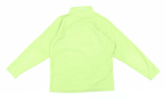 Craghoppers Women's Green Fleece Henley Sweater, Size 12