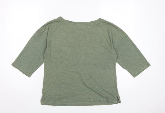 Boden Women's Green T-Shirt, Size S, Basic Style