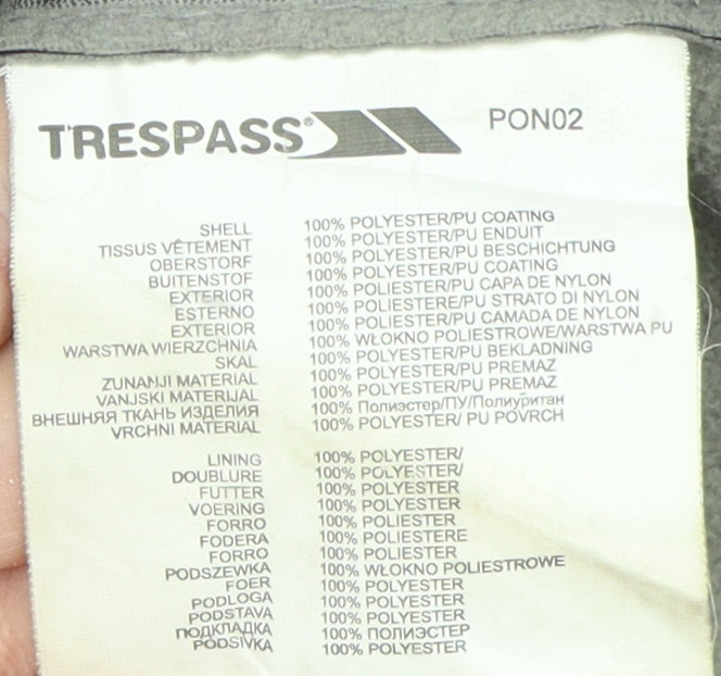 Trespass Women's Purple Waterproof Parka Jacket Size 10