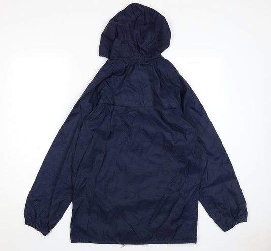 Regatta Unisex Blue Windbreaker Jacket Size 6 Waterproof