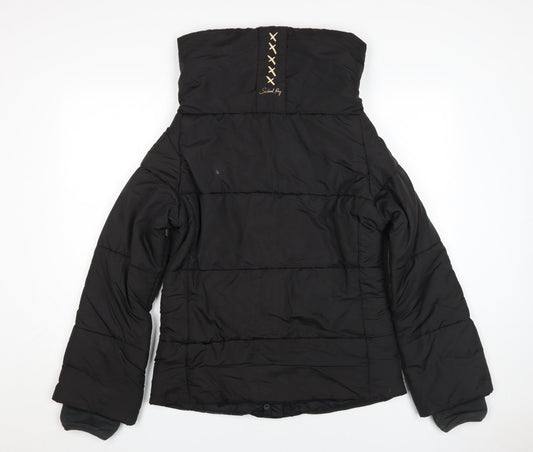 School Rag Women's Black Puffer Jacket Size 6