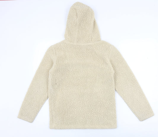 Mountain Warehouse Girls Beige Fleece Hoodie PRS