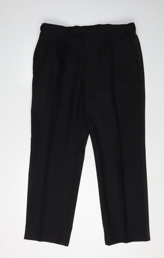 Austin Reed Men's Black Slim Fit Dress Pants Size S
