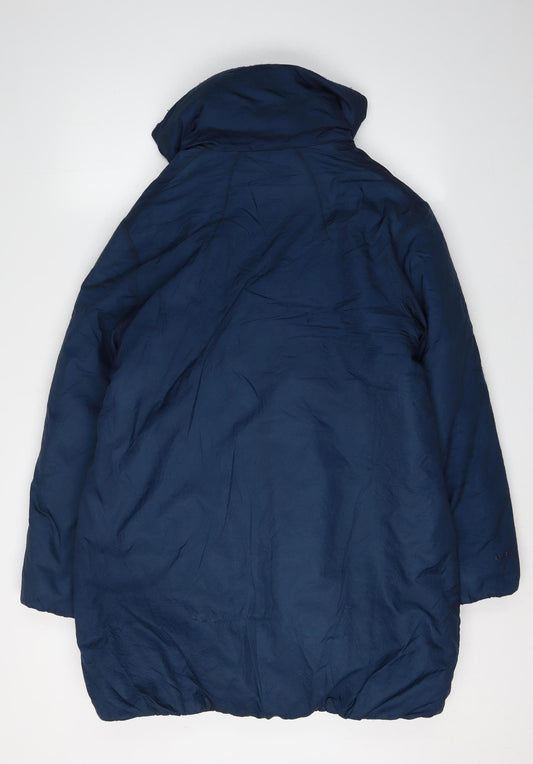 Craghoppers Women's Blue Parka Coat Size 12 for Winter