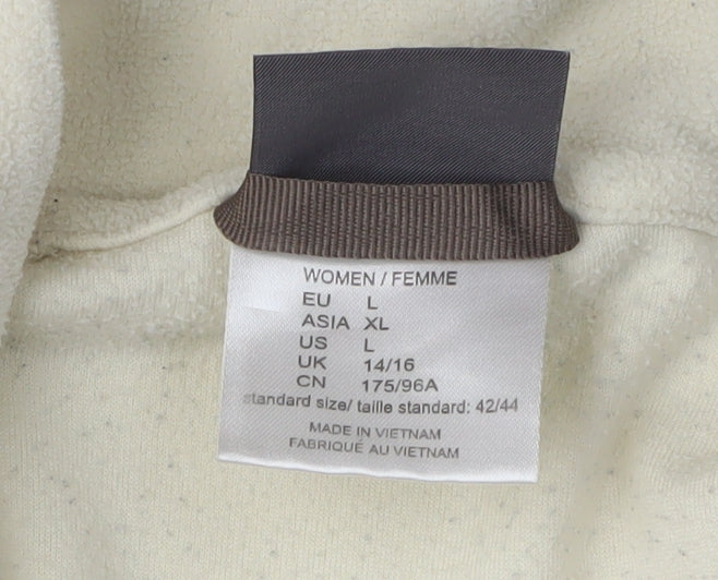Jack Wolfskin Women’s Ivory Fleece Jacket Size 14