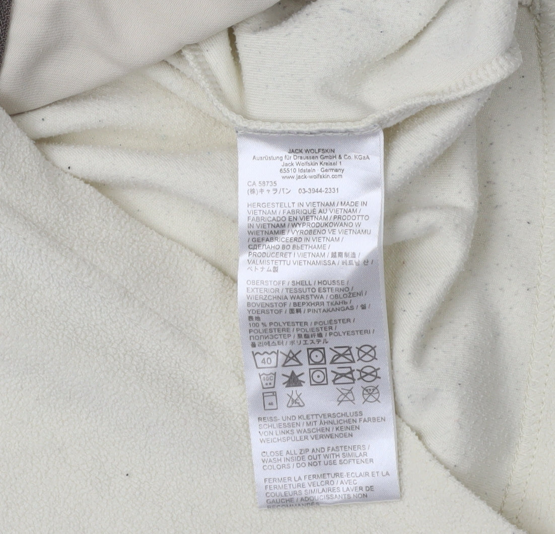 Jack Wolfskin Women’s Ivory Fleece Jacket Size 14
