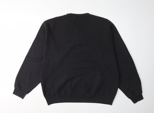 Disney Store Unisex Black Goofy Pullover Sweatshirt L