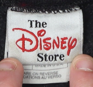 Disney Store Unisex Black Goofy Pullover Sweatshirt L