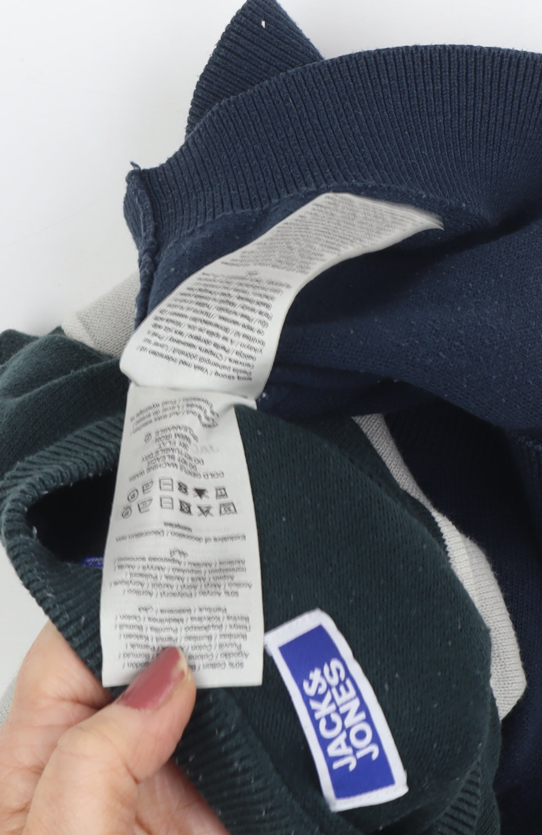 Jack & Jones Men’s Multicoloured Striped Pullover - L