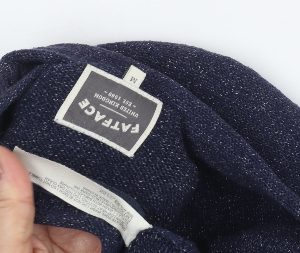 FatFace Men's Blue Wool Blend Pullover - Medium