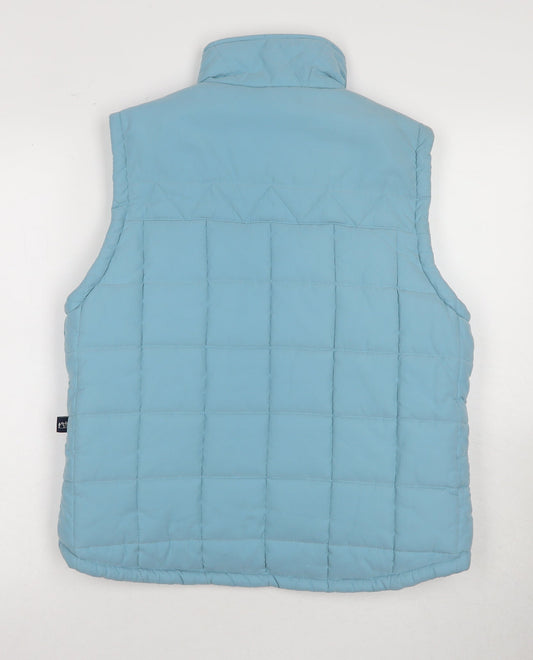 Harry Hall Women's Blue Puffer Waistcoat Size S Casual