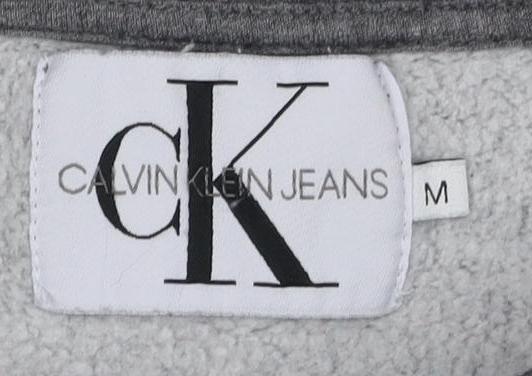 Calvin Klein Womens Grey Pullover Sweatshirt M