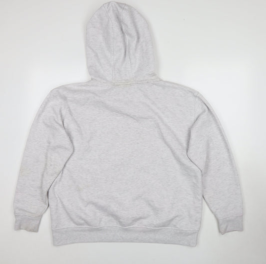 Disney Men’s Grey Mickey Mouse Hoodie, Large