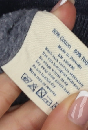 Jack Wills Women's Grey Pullover Sweatshirt Size 14