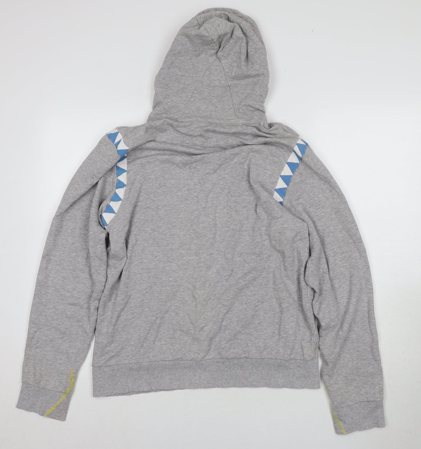 Adidas Men's Grey Pullover Hoodie Size M